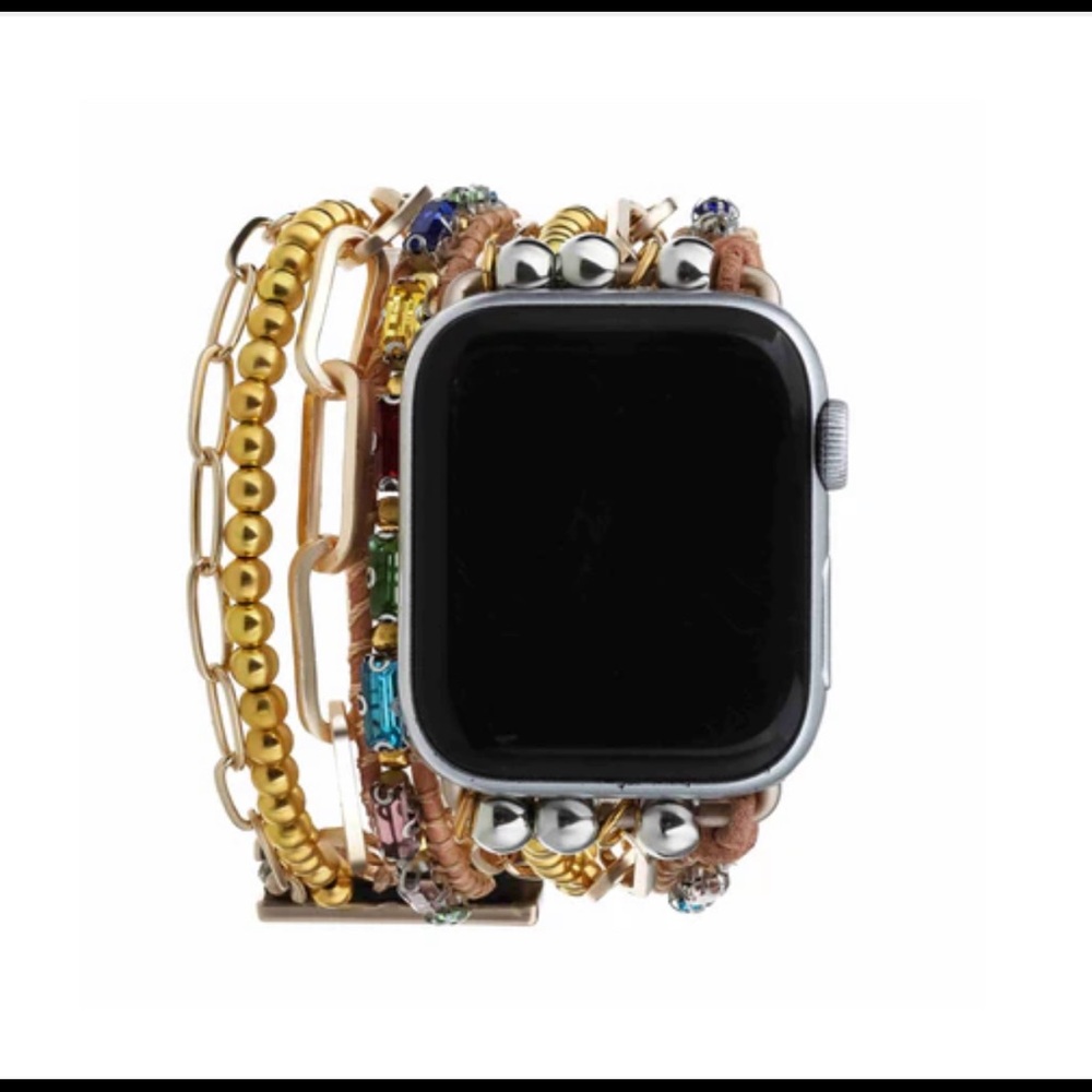 Rainbow Crystals Apple Watch Strap for 38mm model